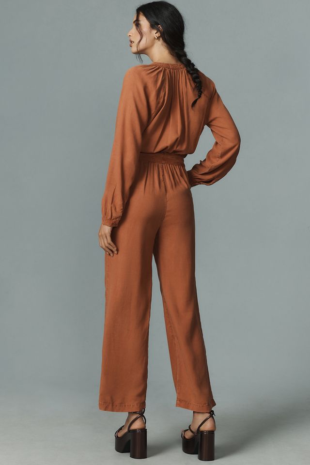 Bella Dahl Button-Front Raglan Jumpsuit #3