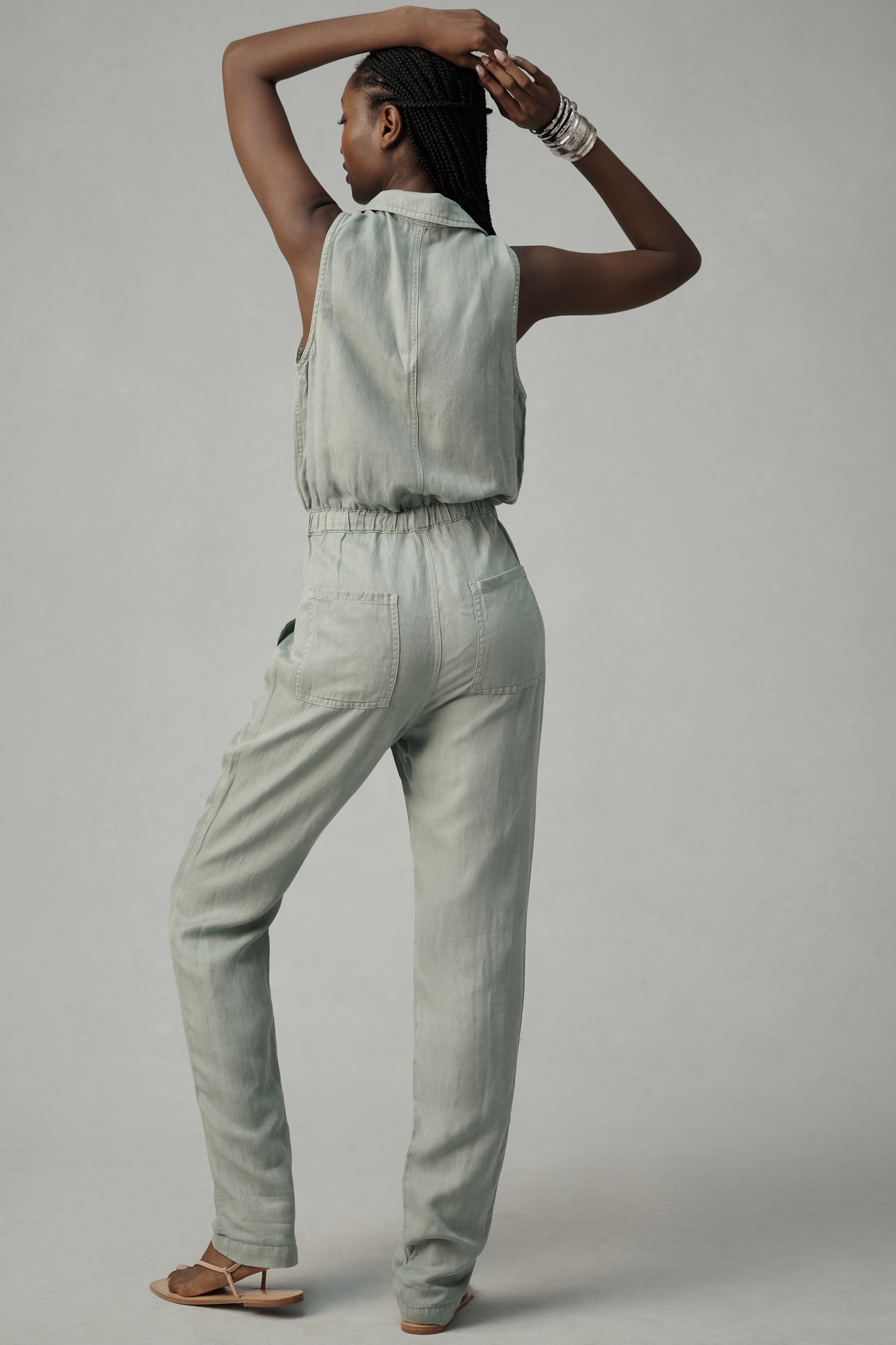 Cloth & Stone Sierra Linen Pocket Jumpsuit