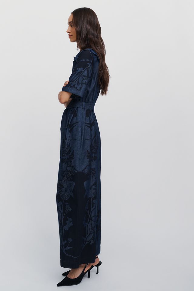 Ranna Gill 100% Cotton Floral Printed Jumpsuit #2