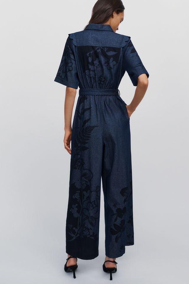 Ranna Gill 100% Cotton Floral Printed Jumpsuit #3