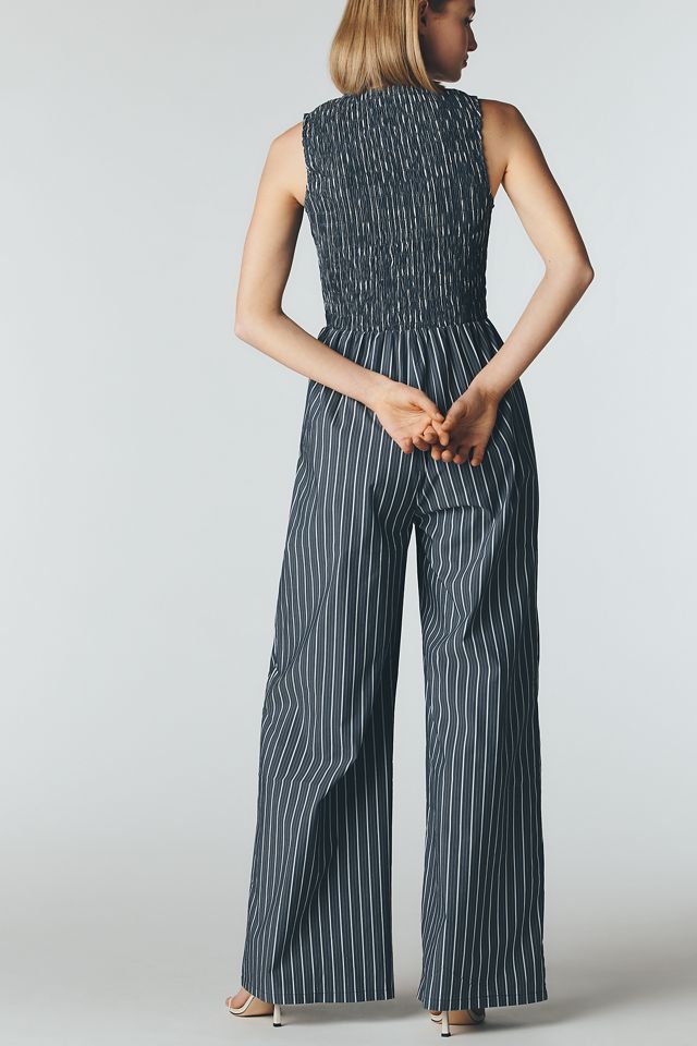 Glamorous Smocked Sleeveless Wide-Leg Jumpsuit #2
