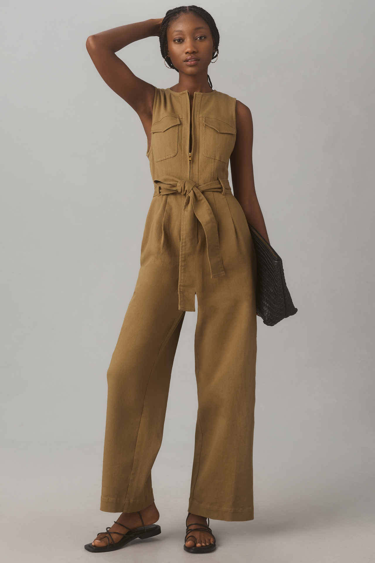 Forever That Girl Utility Pocket Jumpsuit