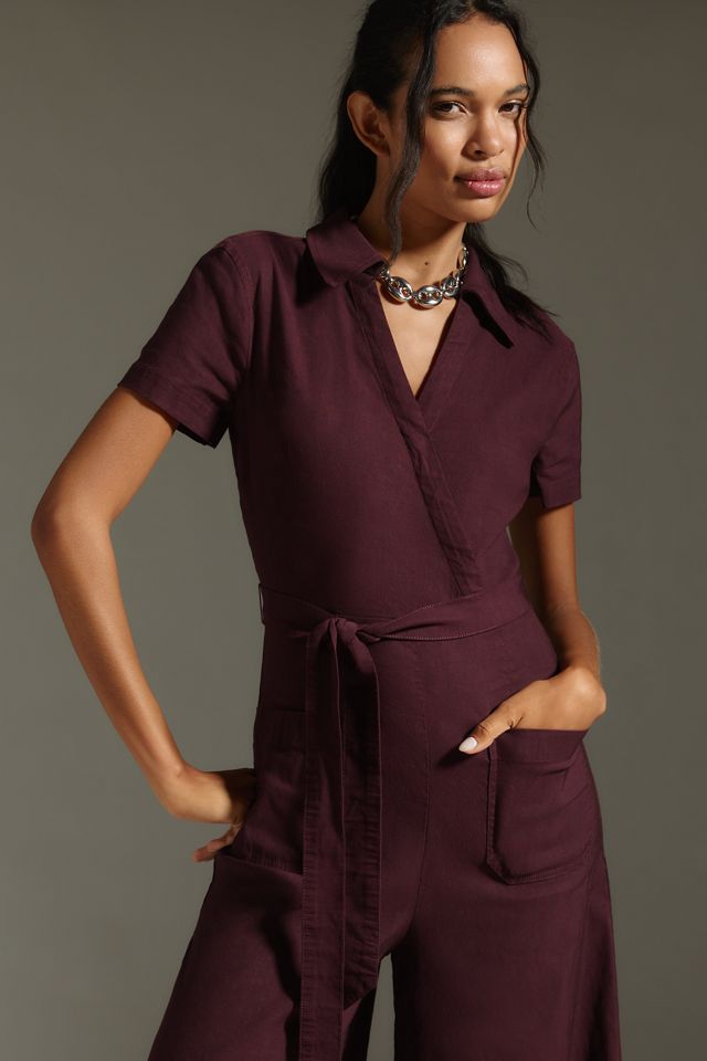 The Colette Wrap Jumpsuit by Maeve #2