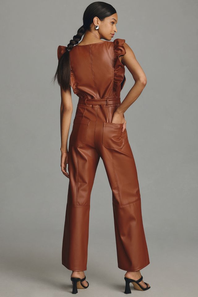 Women's Eco-Leather Jumpsuit – OnInitiative.com