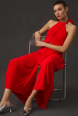 by anthropologie pliss halter dress Pliss Halter Dress