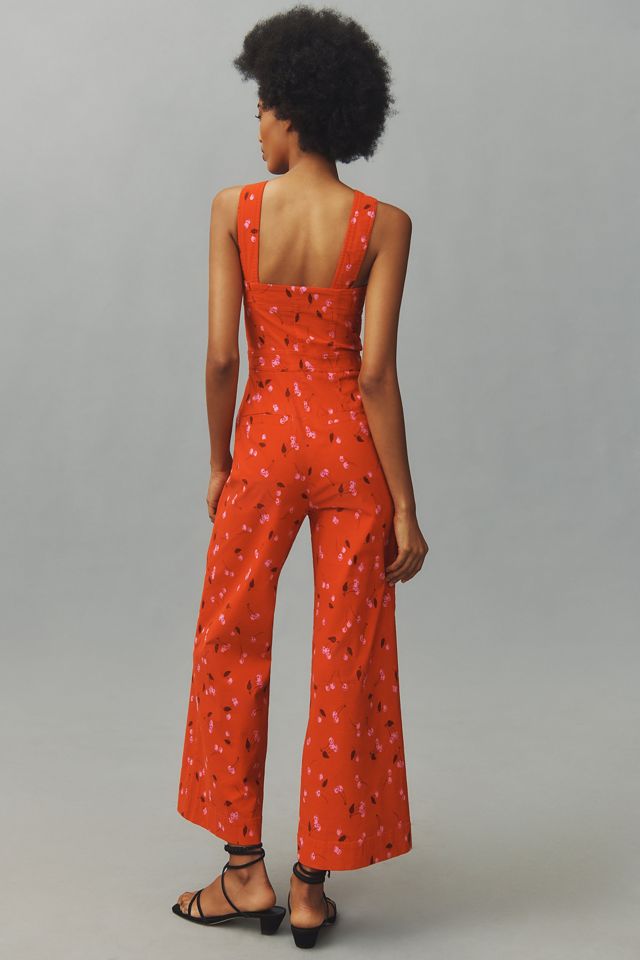 The Portside Button-Front Jumpsuit by Maeve #1