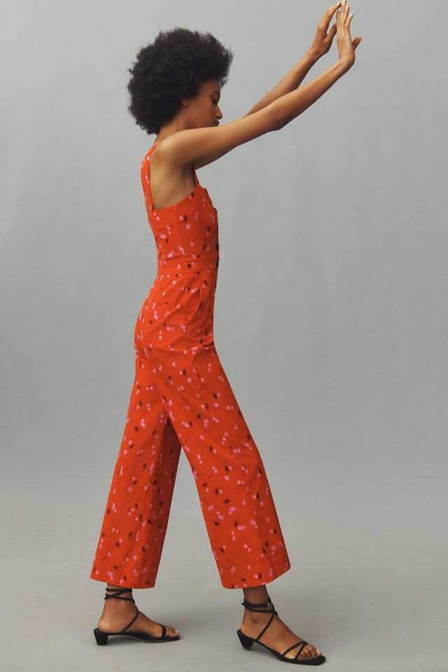 The Portside Button-Front Jumpsuit by Maeve #2