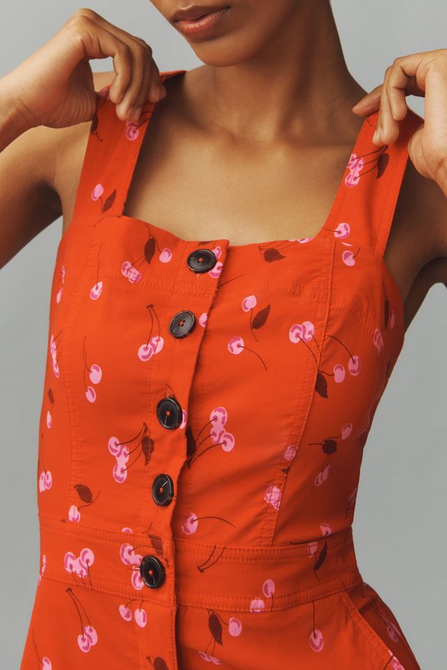The Portside Button-Front Jumpsuit by Maeve #3