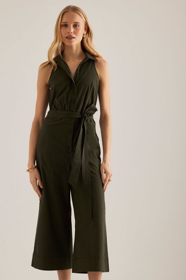 Maeve Crop Halter Jumpsuit: Magic Fabric Edition #3