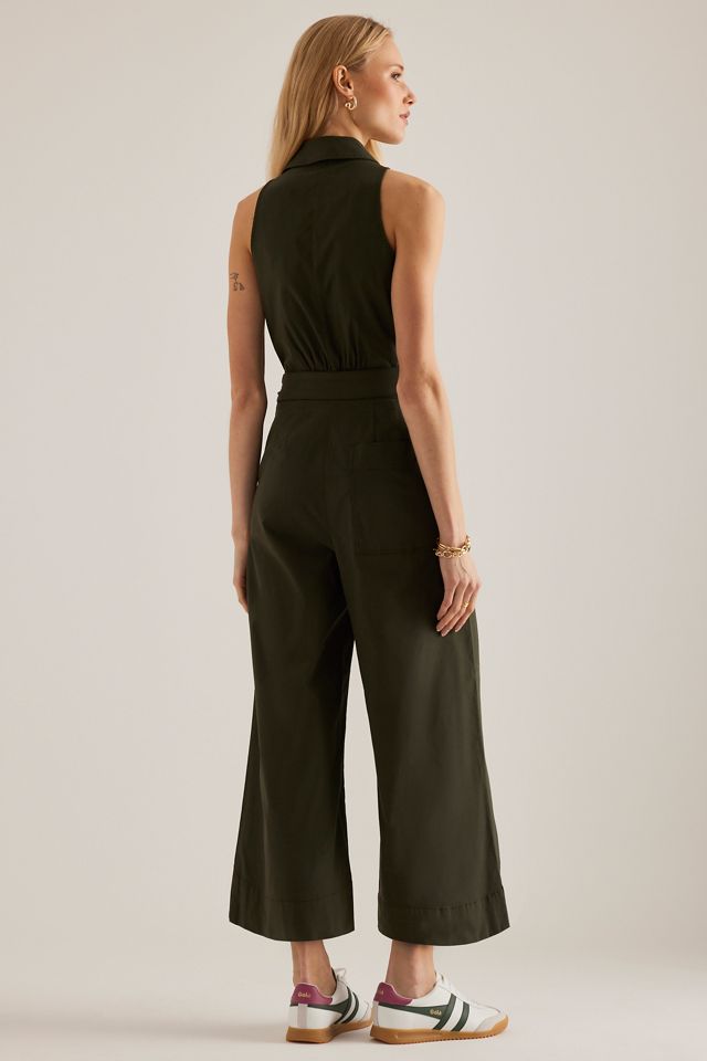 Maeve Crop Halter Jumpsuit: Magic Fabric Edition #4
