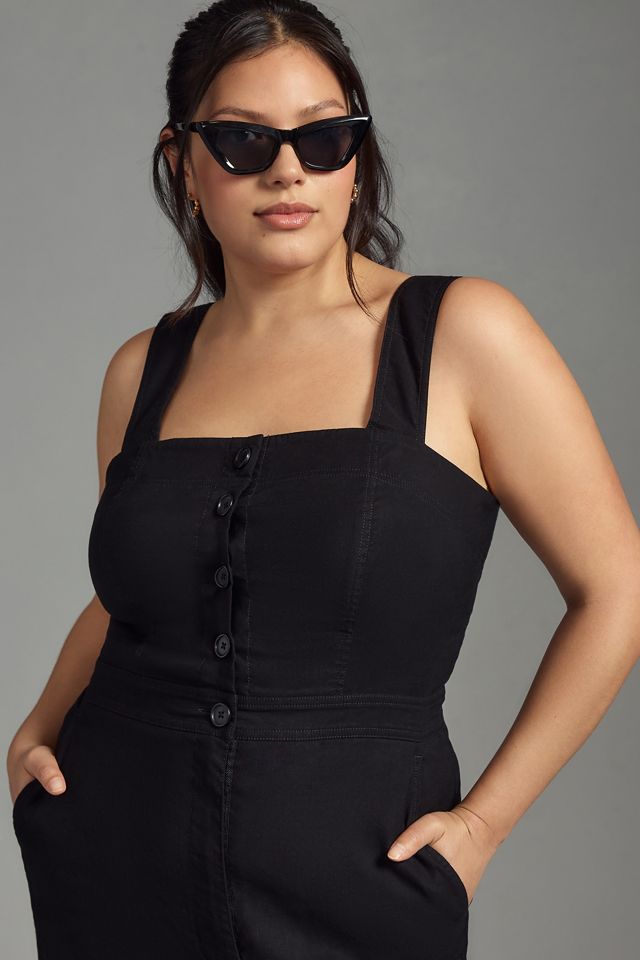 The Portside Button-Front Jumpsuit by Maeve #5