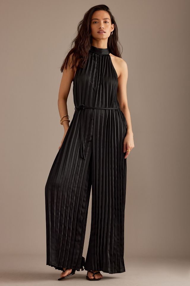 Selected Femme Zenia Neckholder Plissee Jumpsuit Anthropologie DE