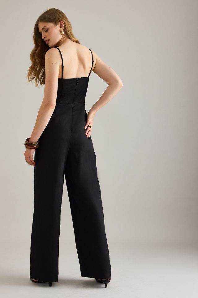 Selected  Sima Linen-Blend Jumpsuit #1