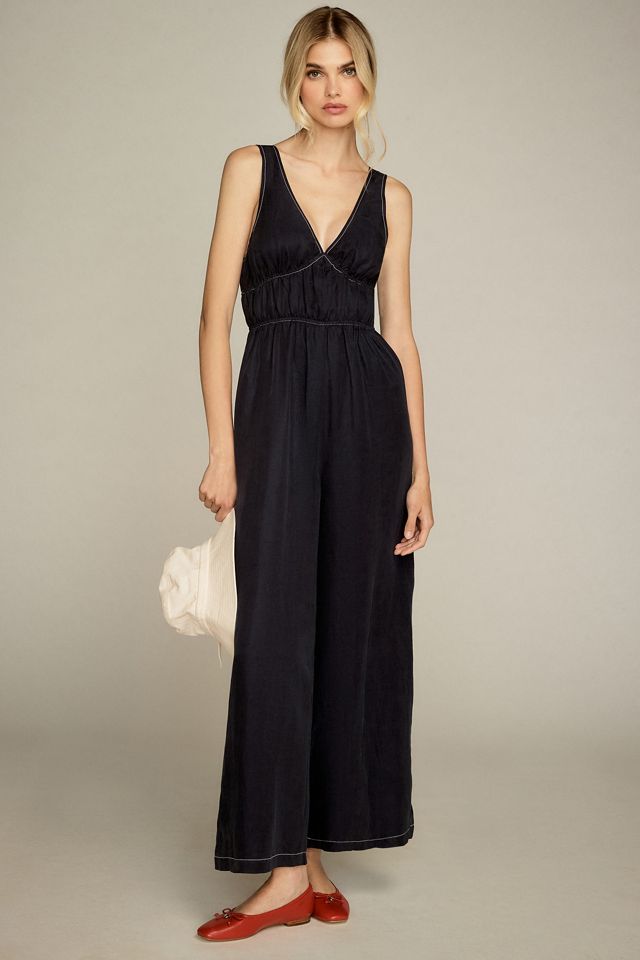 Sancia The Oda V-Neck Jumpsuit | Anthropologie
