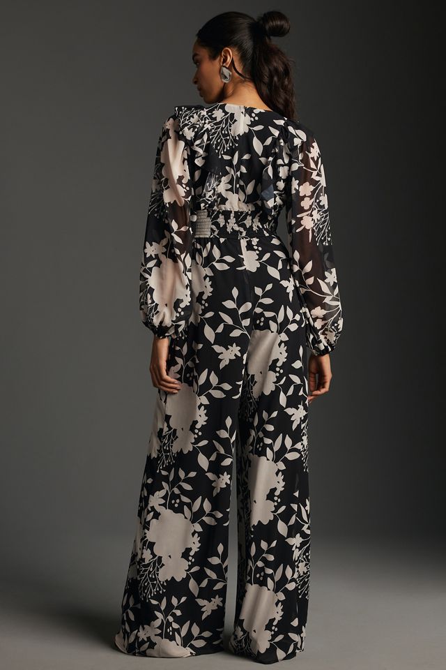 Hutch Deep-V Balloon-Sleeve Jumpsuit #1