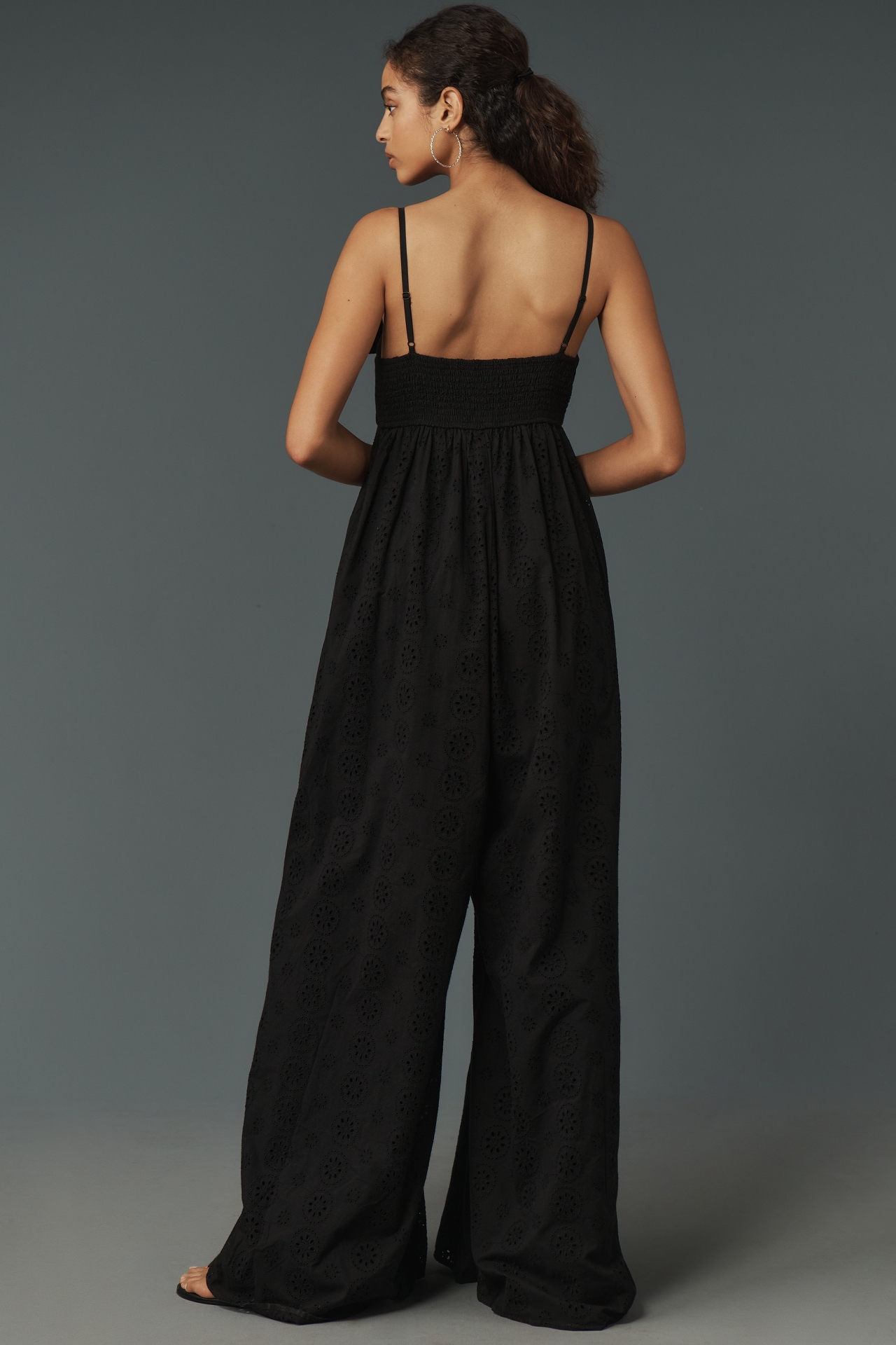 Hutch Eyelet Bow Jumpsuit