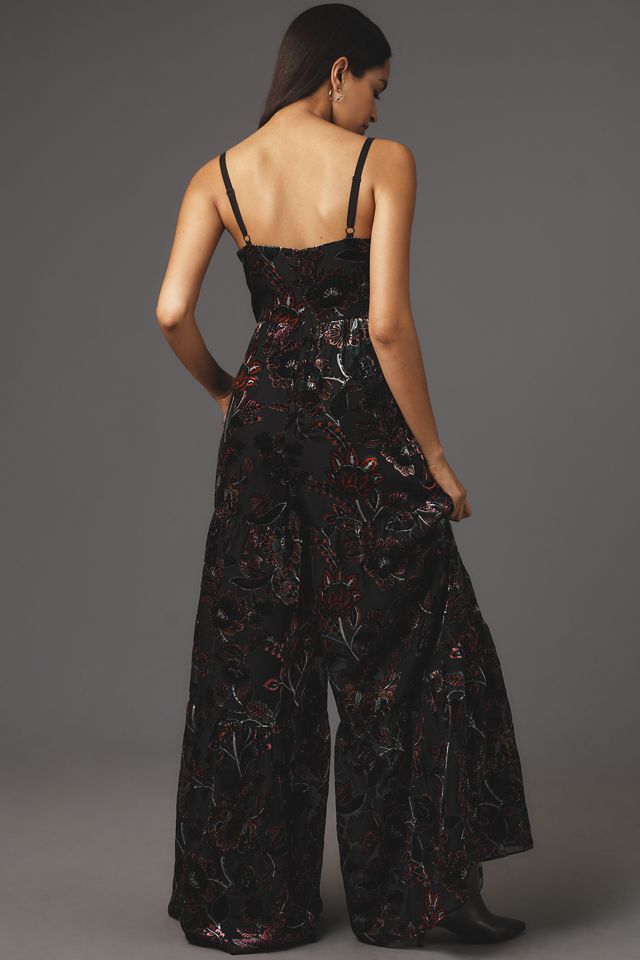Hutch Tiered Velvet Jumpsuit #2