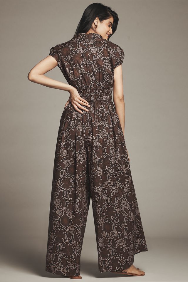 Hutch Sawyer Short-Sleeve Wide-Leg Jumpsuit #2
