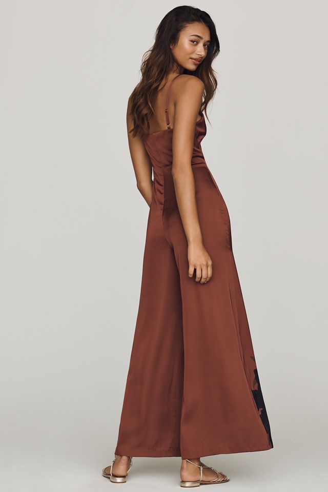 Hutch Satin Printed Jumpsuit #3