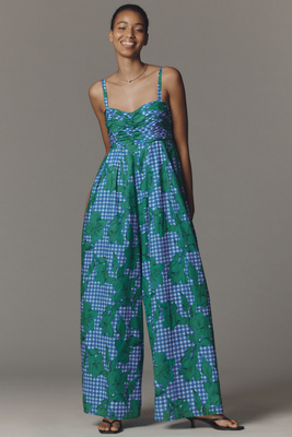 Hutch Chaney Sleeveless Wide-Leg Jumpsuit | Anthropologie