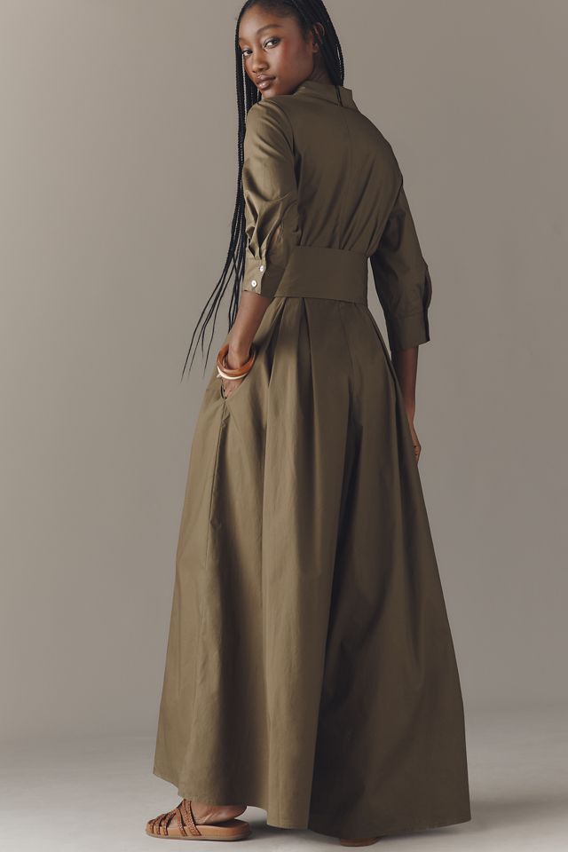 Hutch Poplin Shirt Tie-Waist Jumpsuit #1