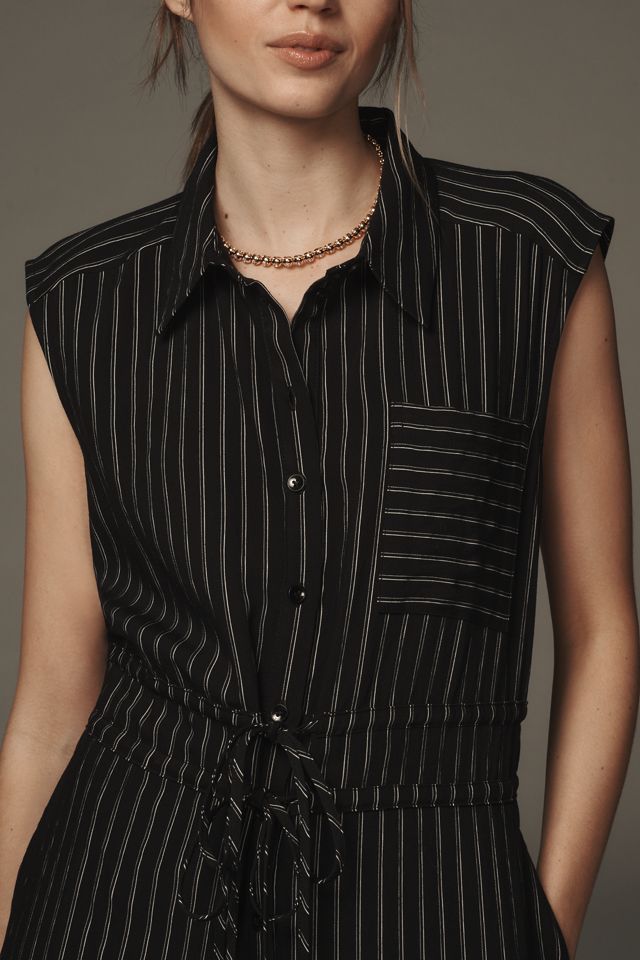 Maeve Crop Wide-Leg Shirt Jumpsuit #2