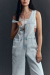 Pilcro Front-Zip Wide-Leg Jumpsuit