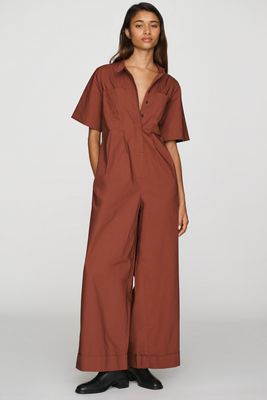 Maeve Shirting Jumpsuit