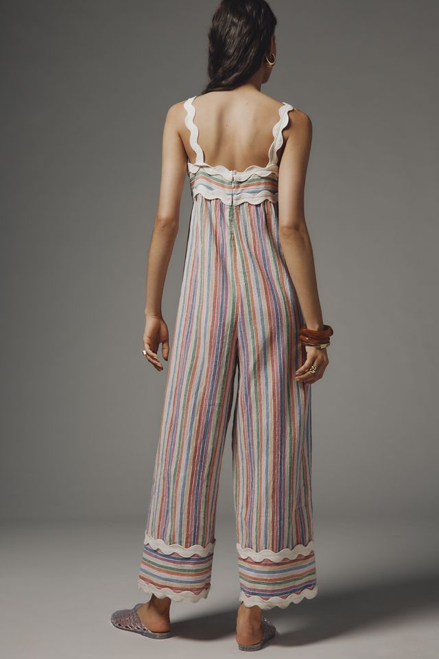 Saylor Brinlee Stripe Jumpsuit | Anthropologie