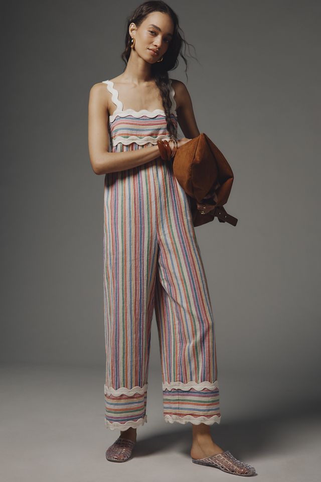 Saylor Brinlee Stripe Jumpsuit | Anthropologie