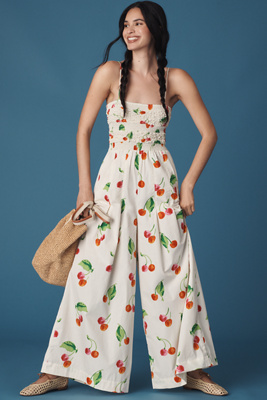Cherry Bomb Wide-Leg Jumpsuit