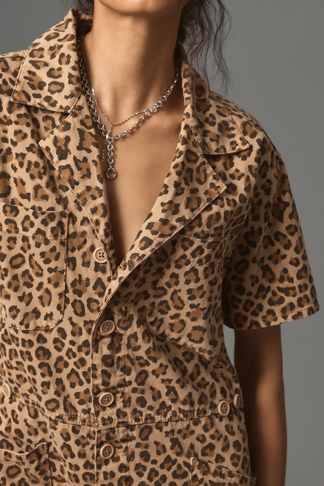 Pistola Grover Short-Sleeve Jumpsuit