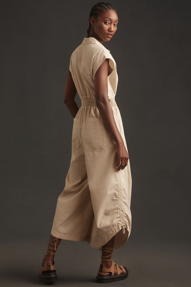 By Anthropologie Shirting Parachute Jumpsuit #1
