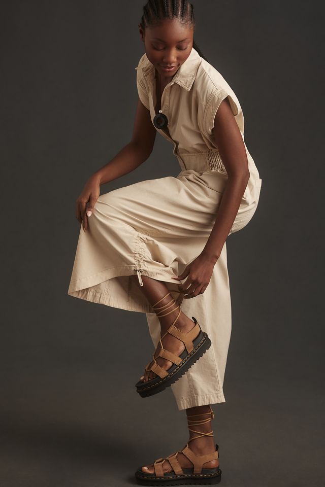 By Anthropologie Shirting Parachute Jumpsuit #3