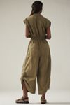 By Anthropologie Shirting Parachute Jumpsuit