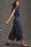 By Anthropologie Shirting Parachute Jumpsuit