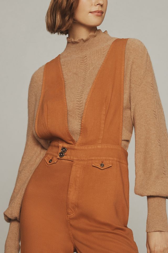 Pilcro Deep-V Jumpsuit #1
