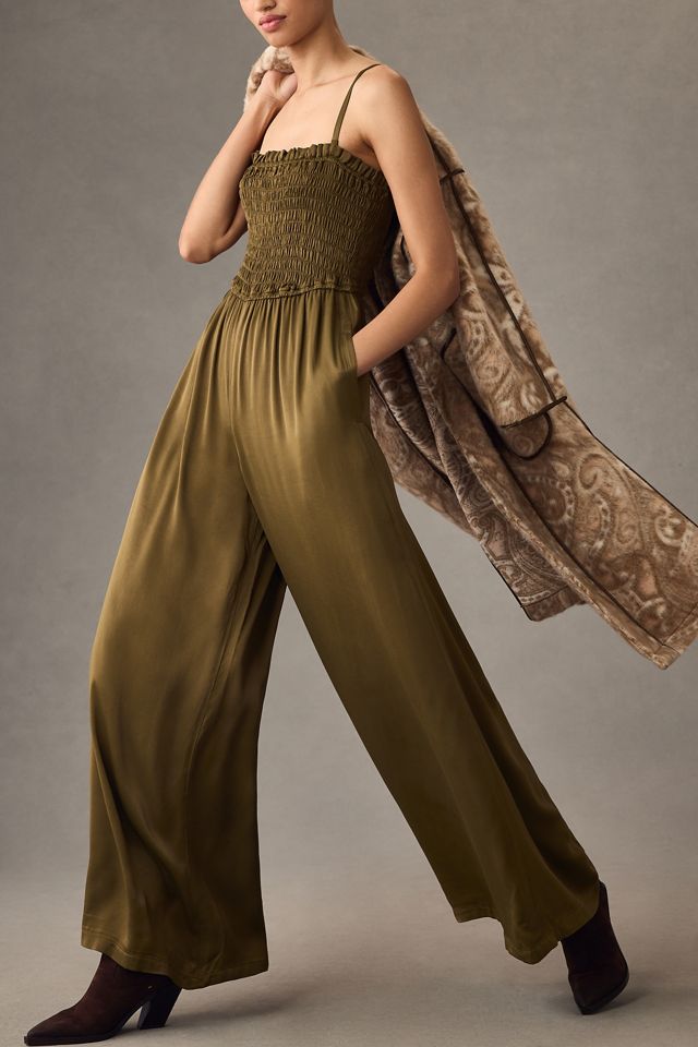 Pilcro Smocked Wide-Leg Jumpsuit #3