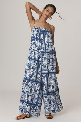 Maeve Waistless Wide-Leg Jumpsuit