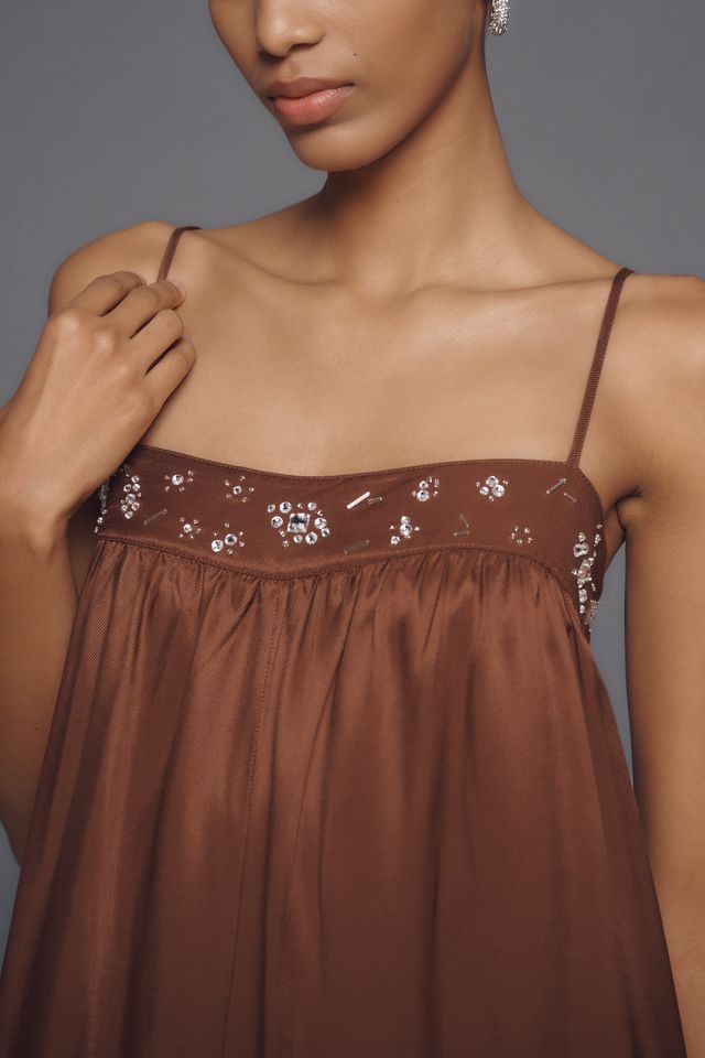 Maeve Beaded Wide-Leg Jumpsuit #2