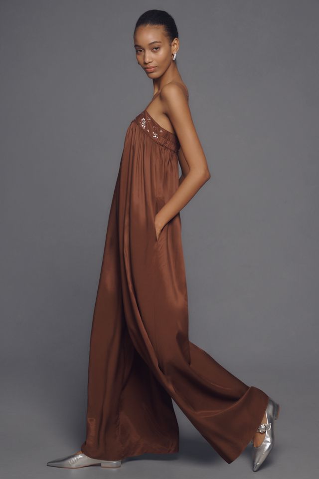 Maeve Beaded Wide-Leg Jumpsuit #3