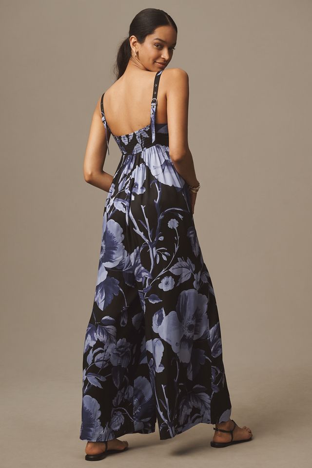 Maeve Floral Bandeau Jumpsuit #1