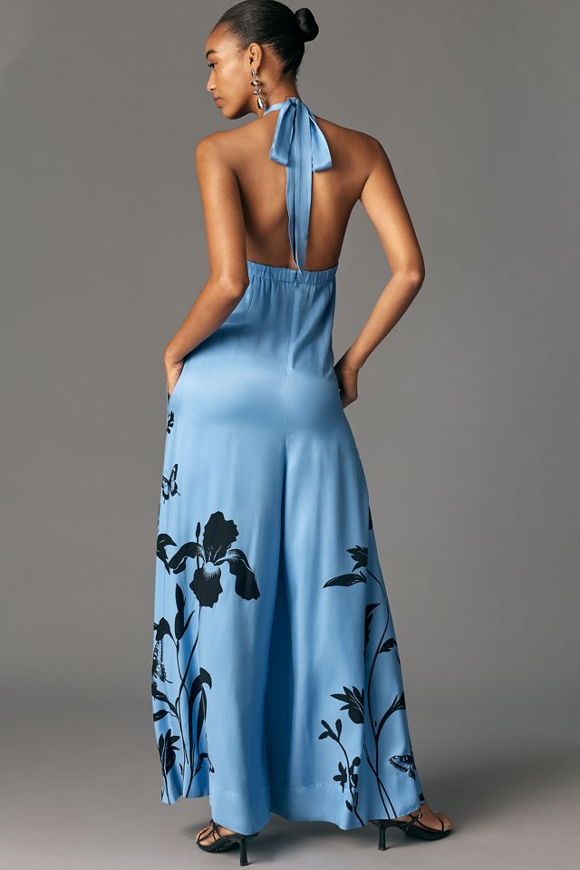 By Anthropologie Combinaison à cravate sans taille #1