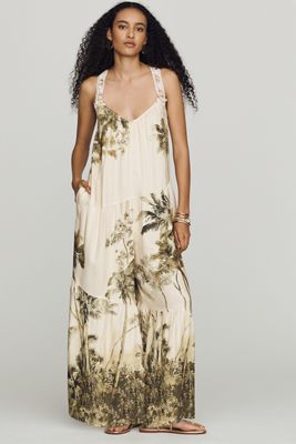By Anthropologie Crochet Jumpsuit