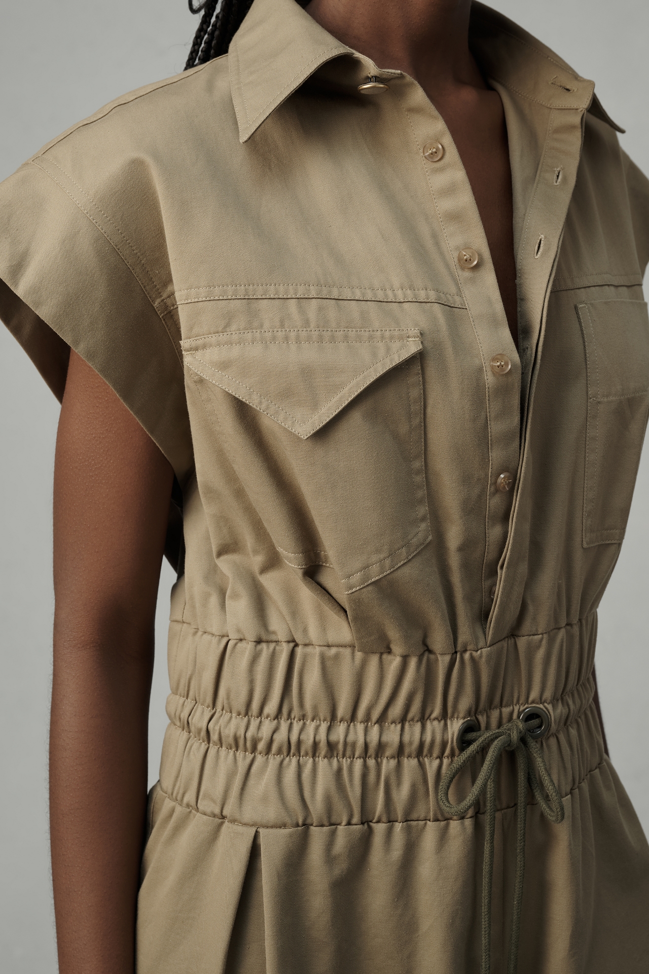 Farm Rio Utility Jumpsuit