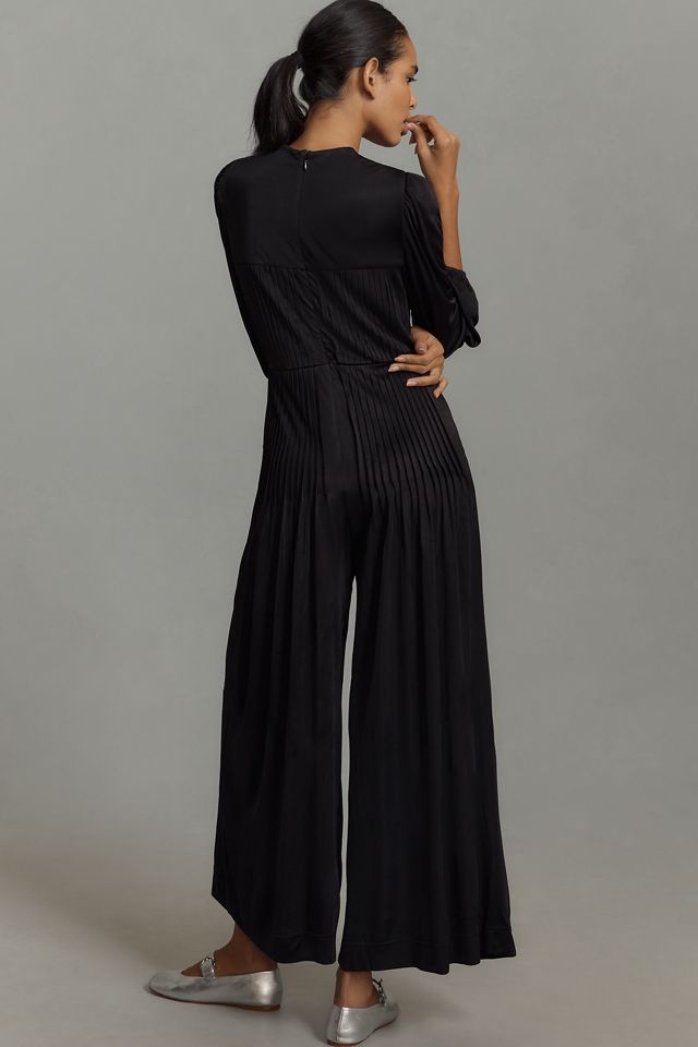 Farm Rio Long-Sleeve Knot Jumpsuit #1