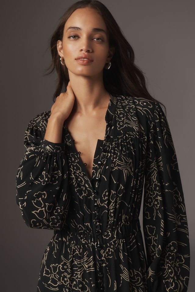 Plenty by Tracy Reese Printed Blouse Wide-Leg Jumpsuit #2
