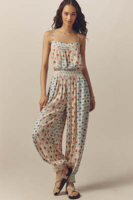 Plenty By Tracy Reese Sleeveless Blouson Jumpsuit