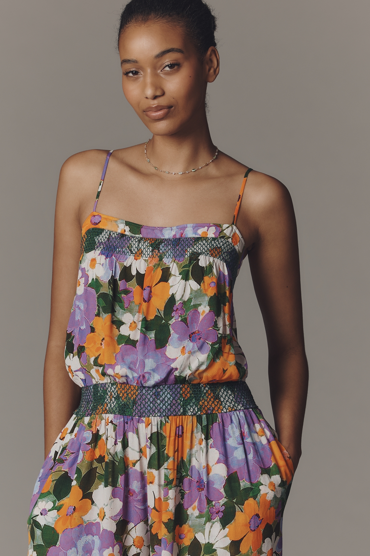 Plenty by Tracy Reese Cami Blouson Jumpsuit