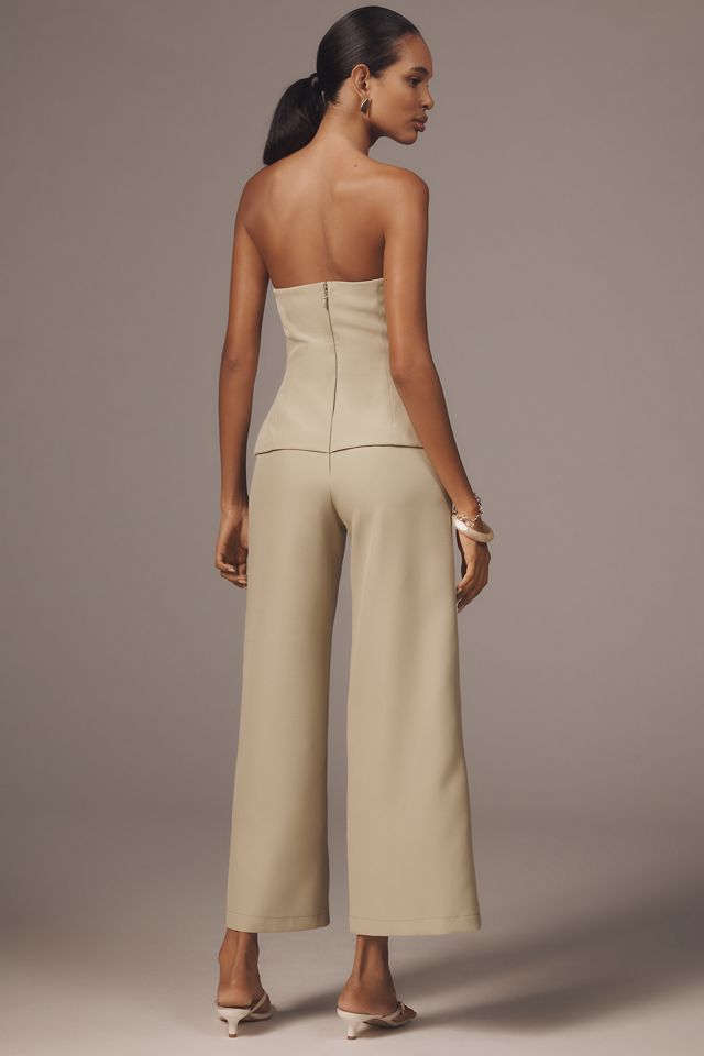 Rare London Petite Strapless Tailored Jumpsuit #2